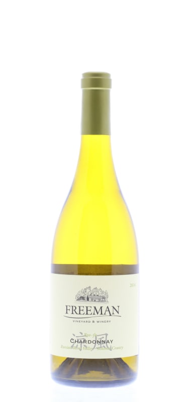 Freeman Ryo-fu Chardonnay 2014 Front Bottle Shot
