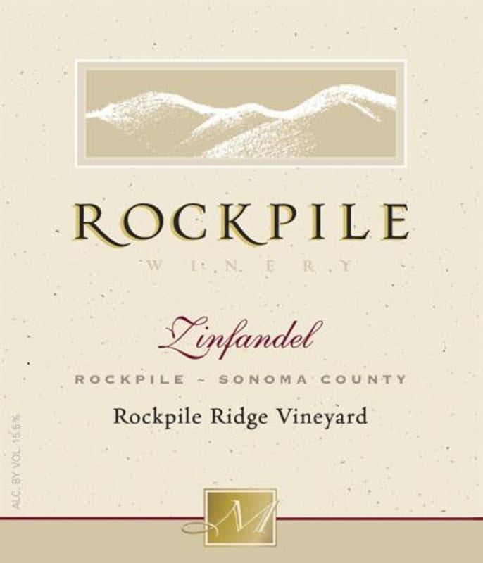 Mauritson Rockpile Rockpile Ridge Vineyard Zinfandel 2011 Front Label