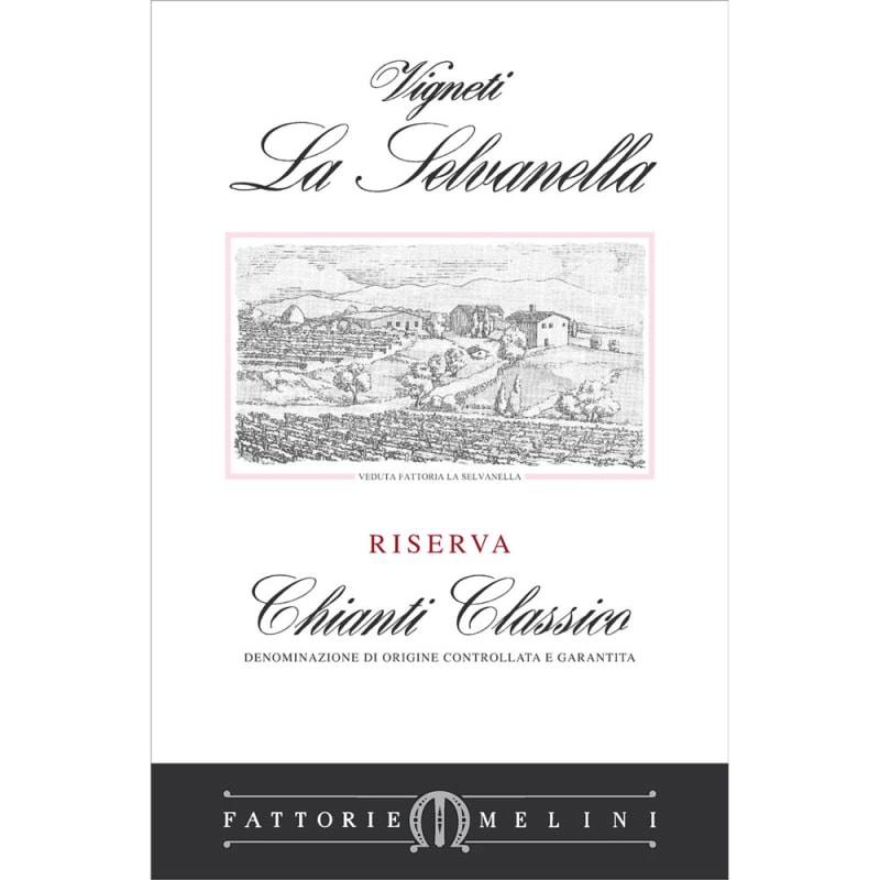 Fattorie Melini Chianti Classico Riserva La Selvanella 2012 Front Label