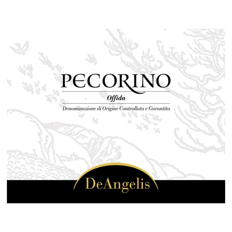 DeAngelis Offida Pecorino 2015 Front Label
