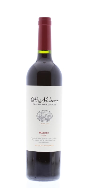 Nieto Senetiner Don Nicanor Malbec 2013 Front Bottle Shot