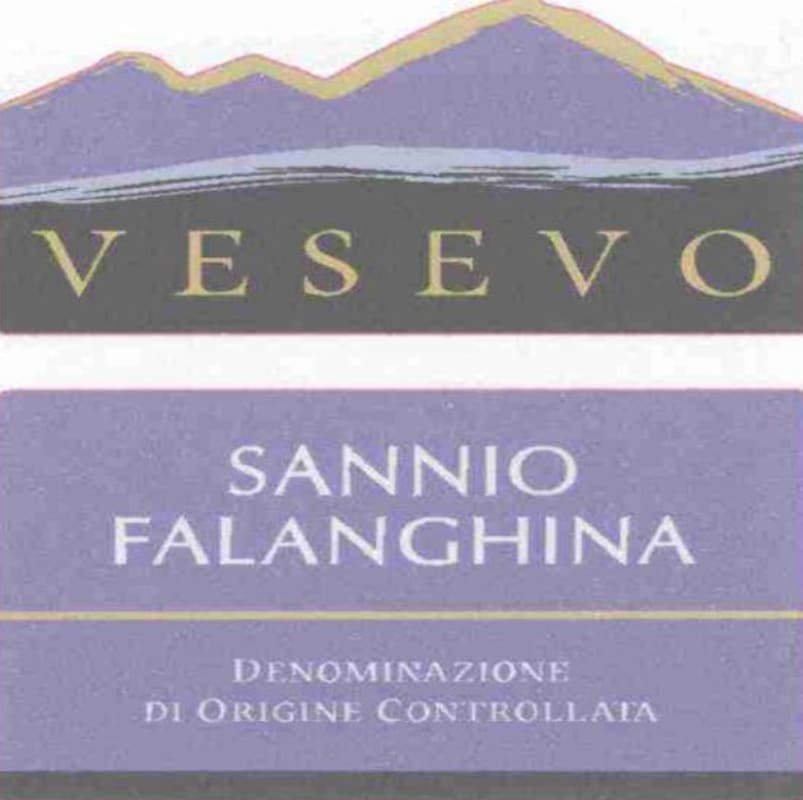Vesevo Sannio Falanghina 2013 Front Label