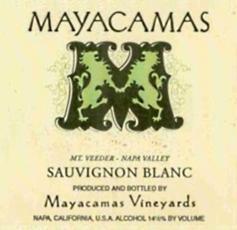 Mayacamas Sauvignon Blanc 2009 Front Label