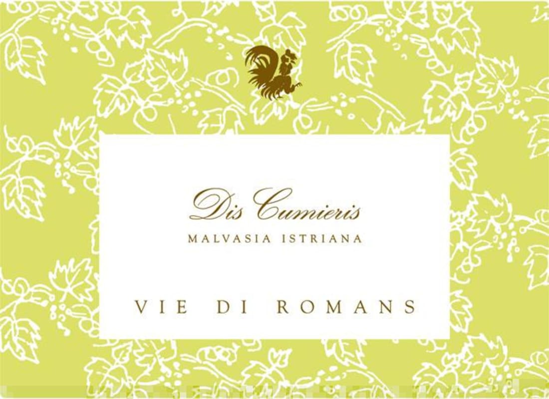 Vie di Romans Dis Cumieris Malvasia Istriana 2013 Front Label