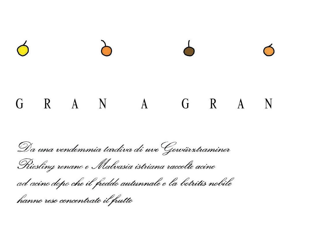 Vie di Romans Gran a Gran 2004 Front Label