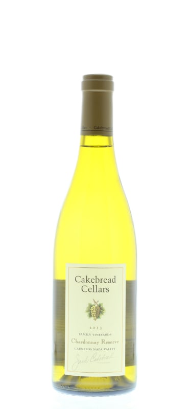 Cakebread Reserve Chardonnay 2013 Front Bottle Shot