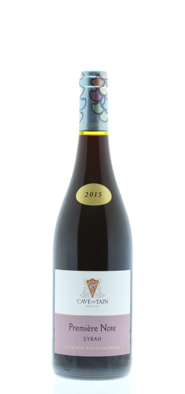 Cave de Tain Syrah 2015 Front Bottle Shot
