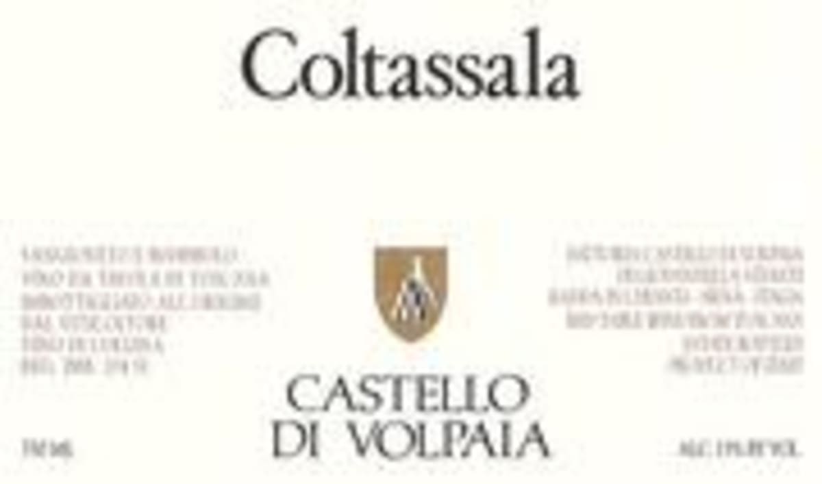 Castello di Volpaia Coltassala 1995 Front Label