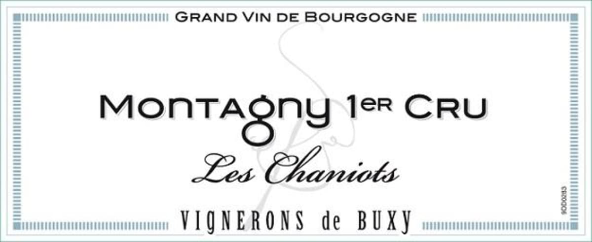 Vignerons de Buxy Montagny Les Chaniots 2014 Front Label