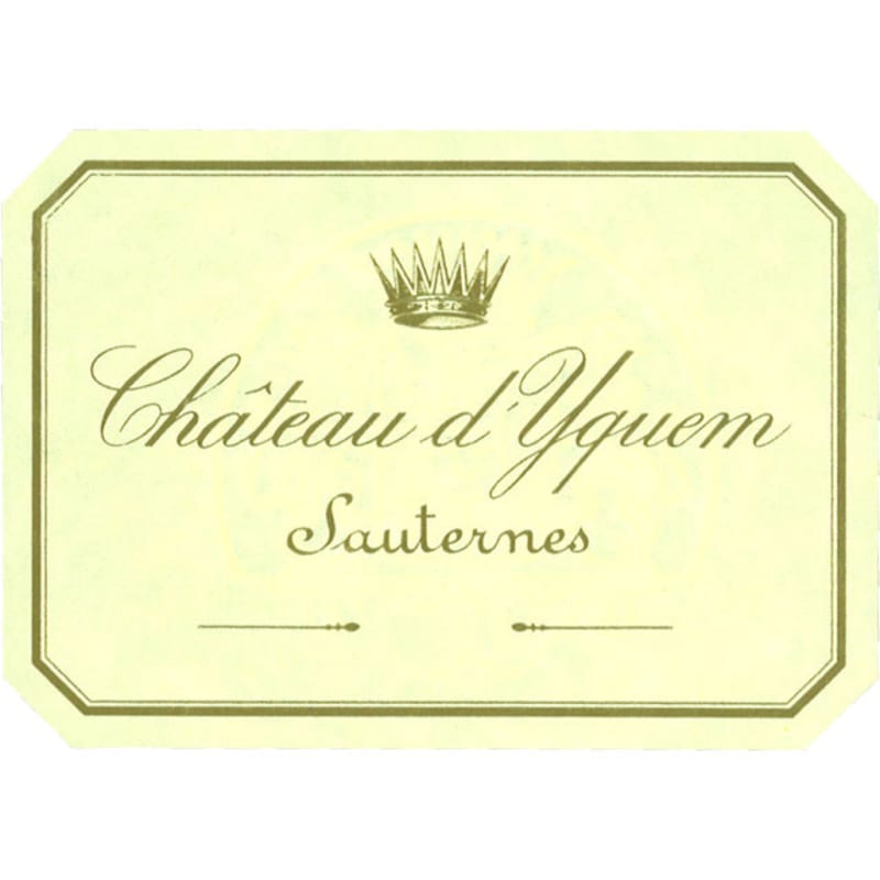 Chateau d'Yquem Sauternes (375ML half-bottle) 2014 Front Label