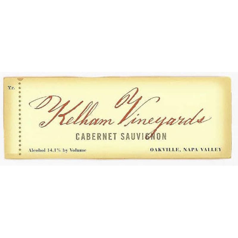 Kelham Vineyards Cabernet Sauvignon 2002 Front Label