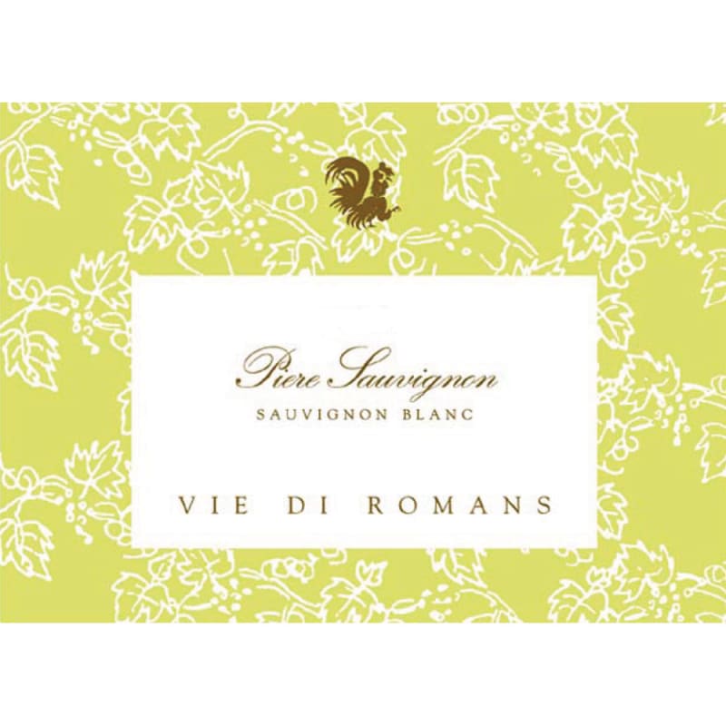 Vie di Romans Piere Sauvignon Blanc 2014 Front Label
