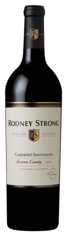Rodney Strong Cabernet Sauvignon 2014 Front Bottle Shot