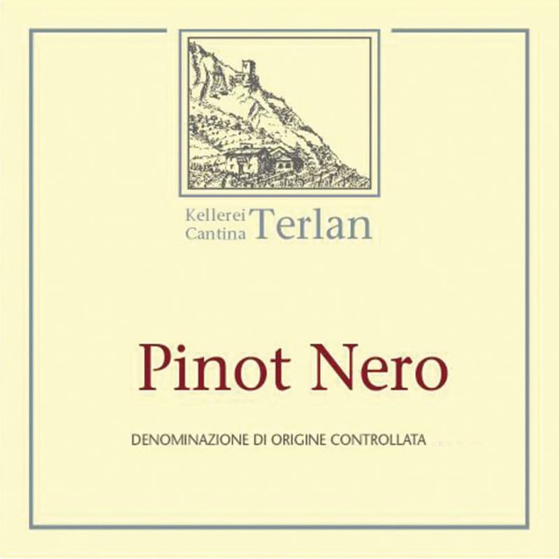 Terlan Pinot Noir 2015 Front Label