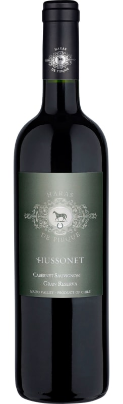 Haras de Pirque Hussonet Gran Reserva Cabernet Sauvignon 2012 Front Bottle Shot