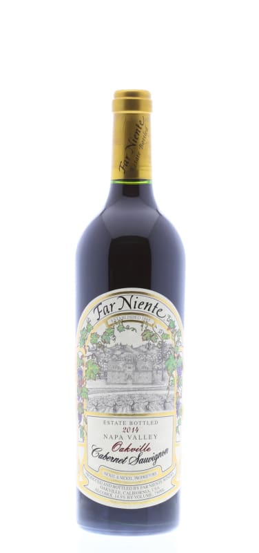 Far Niente Cabernet Sauvignon 2014 Front Bottle Shot