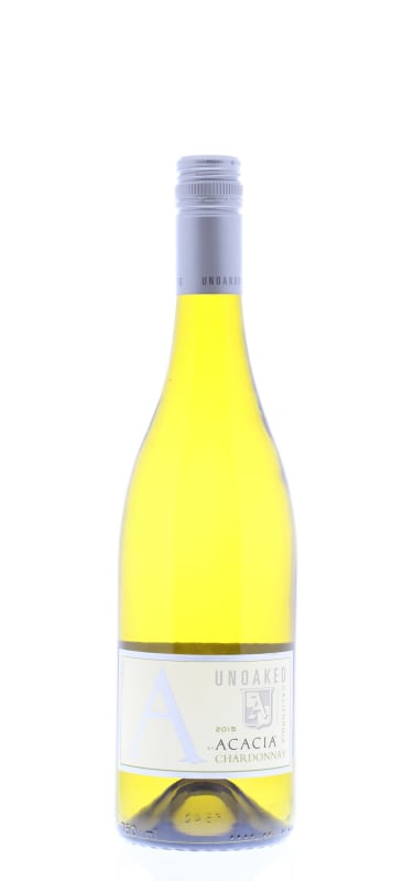 A by Acacia Unoaked Chardonnay 2015 Front Bottle Shot