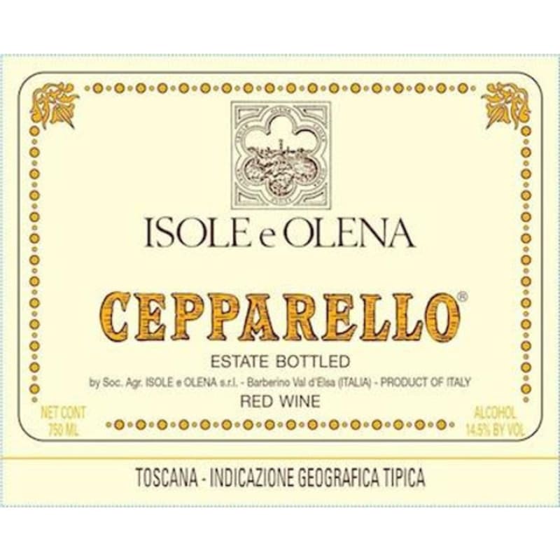 Isole e Olena Cepparello 2013 Front Label