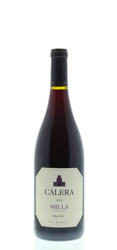 Calera Mills Vineyard Pinot Noir 2013 Front Bottle Shot
