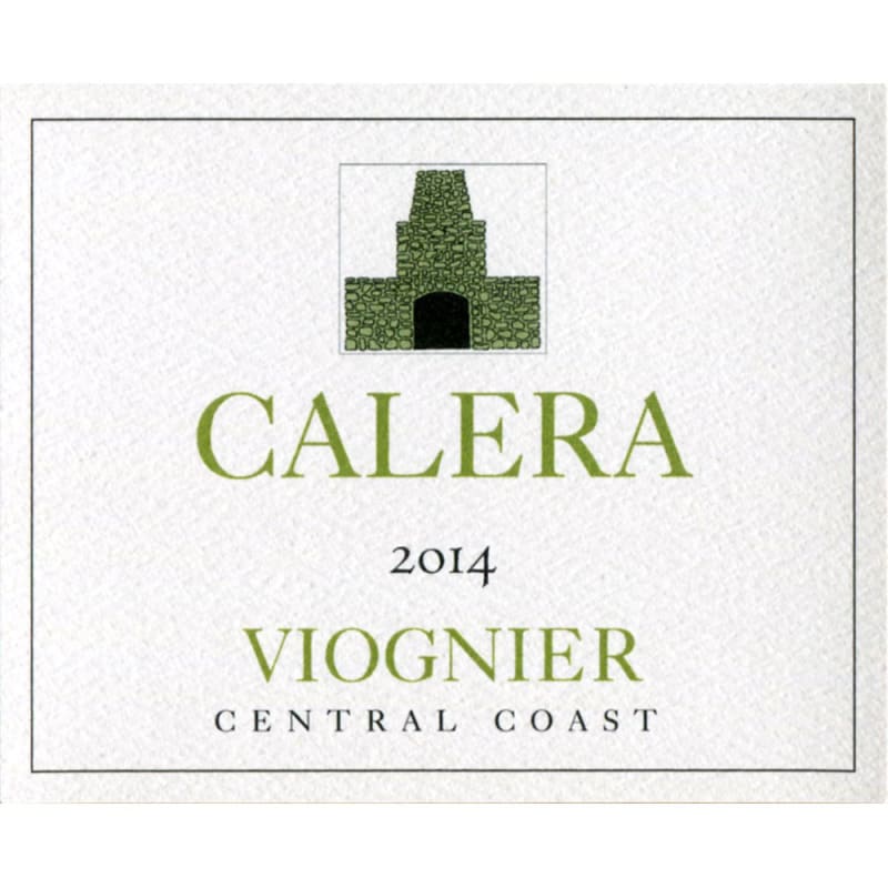 Calera Central Coast Viognier 2014 Front Label