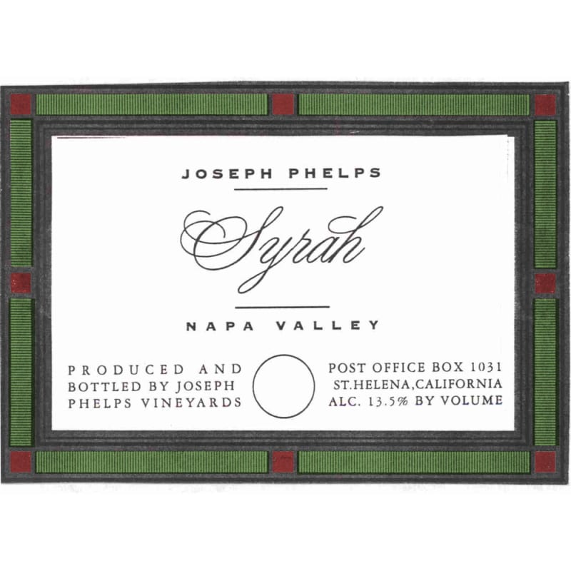 Joseph Phelps Syrah (1.5 Liter Magnum) 1997 Front Label