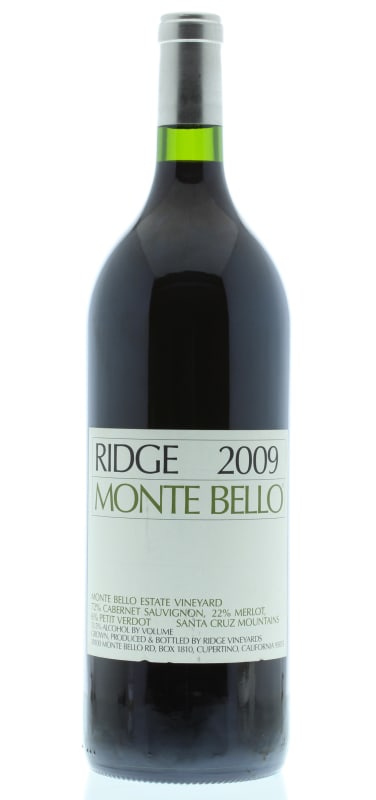 Ridge Monte Bello (1.5 Liter Magnum) 2009 Front Bottle Shot