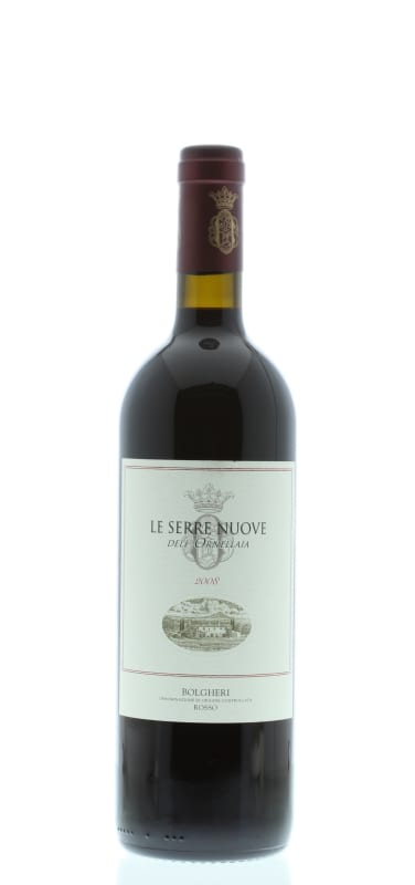 Ornellaia Le Serre Nuove 2008 Front Bottle Shot