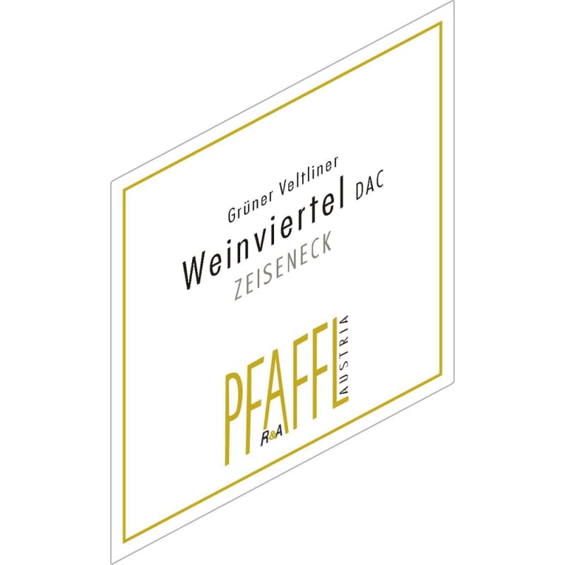 Pfaffl Zeiseneck Gruner Veltliner 2015 Front Label