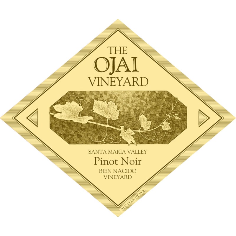 Ojai Bien Nacido Pinot Noir 2014 Front Label