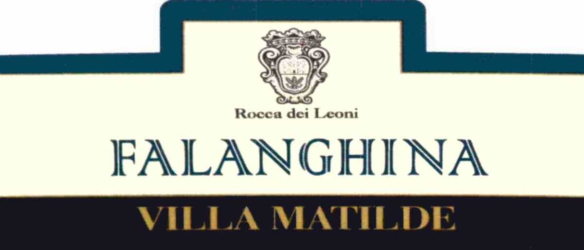 Villa Matilde Campania Rocca dei Leoni Falanghina 2012 Front Label