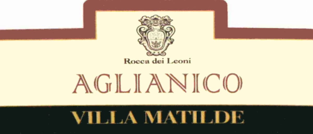 Villa Matilde Rocca dei Leoni Aglianico 2011 Front Label