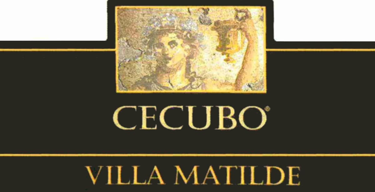 Villa Matilde Cecubo 2006 Front Label