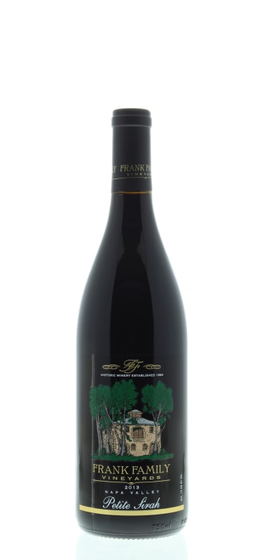 Frank Family Vineyards Petite Sirah 2013 Front Bottle Shot