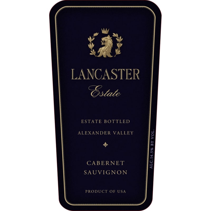 Lancaster Estate Cabernet Sauvignon 2013 Front Label