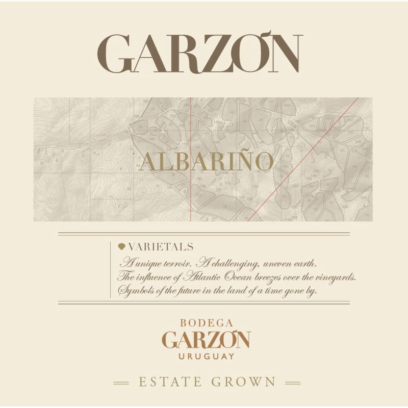 Bodega Garzon Uruguay Reserva Albarino 2014 Front Label