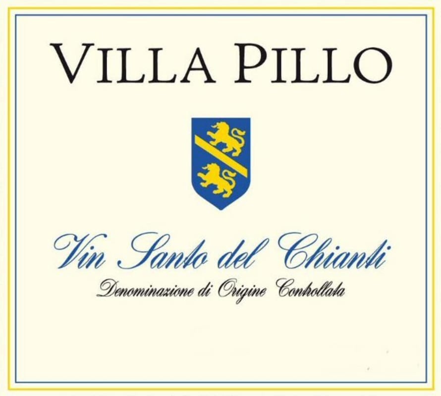 Villa Pillo Vin Santo del Chianti 2010 Front Label