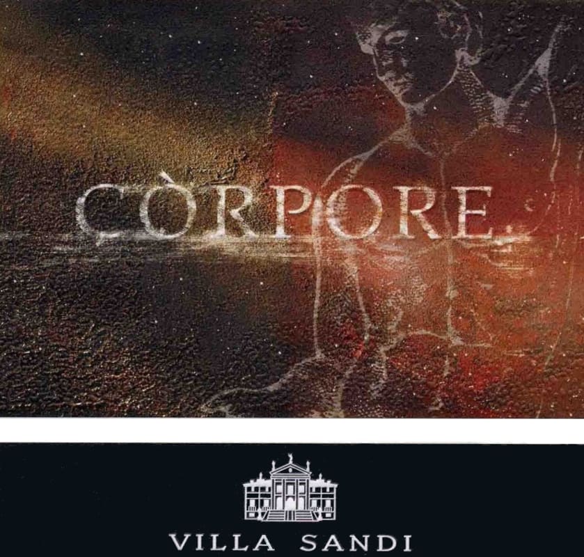 Villa Sandi Corpore 2002 Front Label