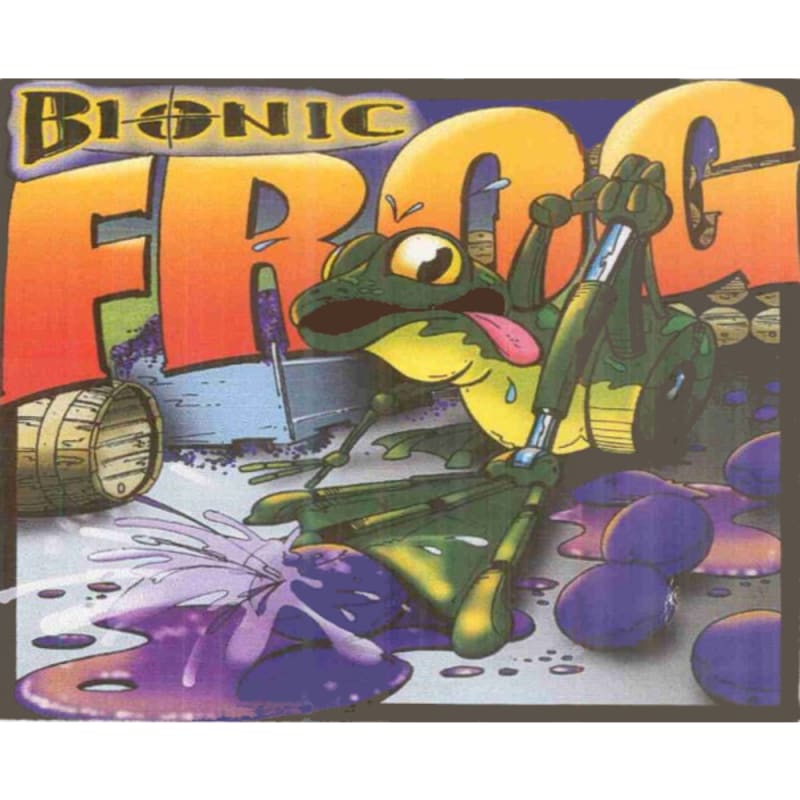 Cayuse Bionic Frog Syrah 2001 Front Label