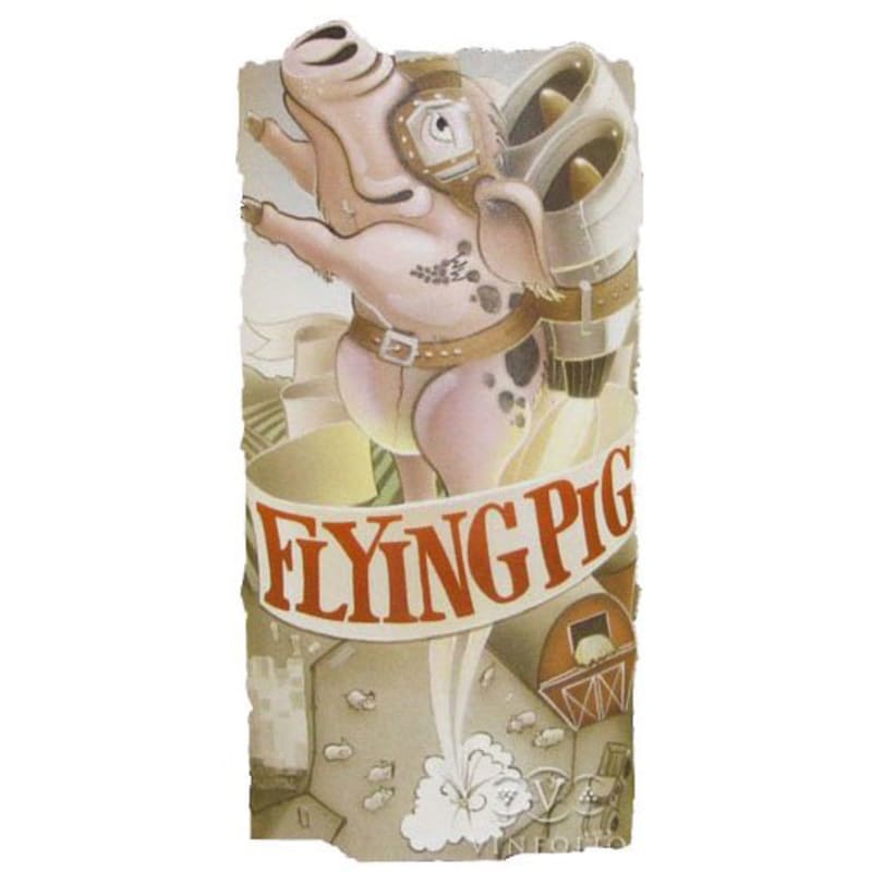 Cayuse Flying Pig 2008 Front Label