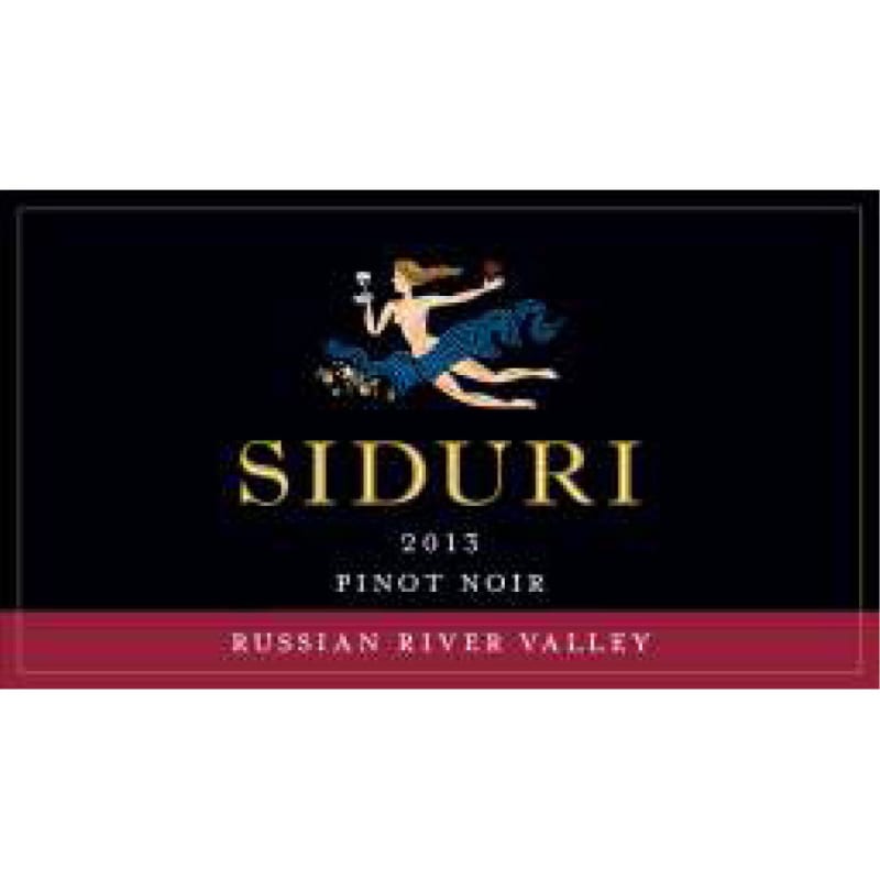 Siduri Russian River Pinot Noir 2013 Front Label