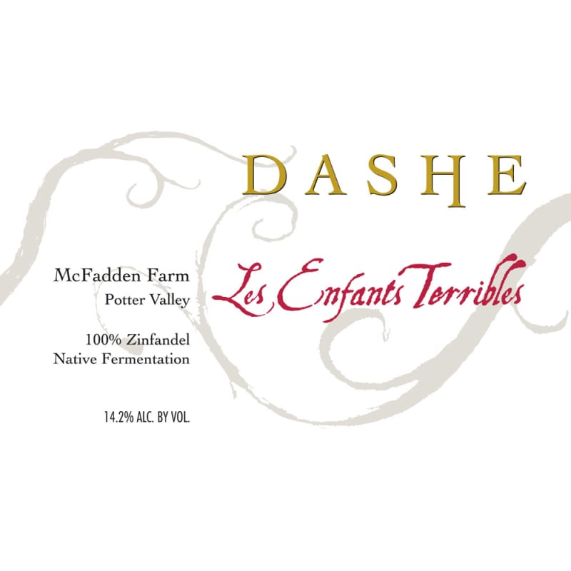 Dashe McFadden Farm Les Enfants Terribles Zinfandel 2014 Front Label