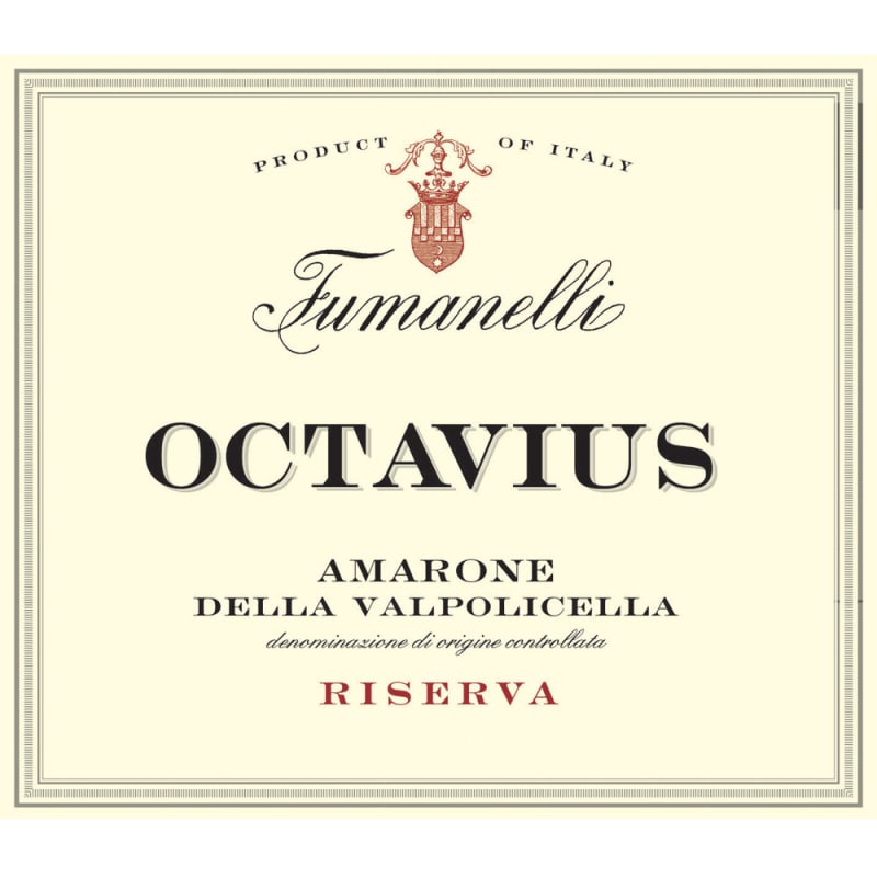 Marchesi Fumanelli Octavius Amarone della Valpolicella Riserva 2010 Front Label
