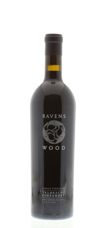 Ravenswood Teldeschi Vineyard Zinfandel 2013 Front Bottle Shot