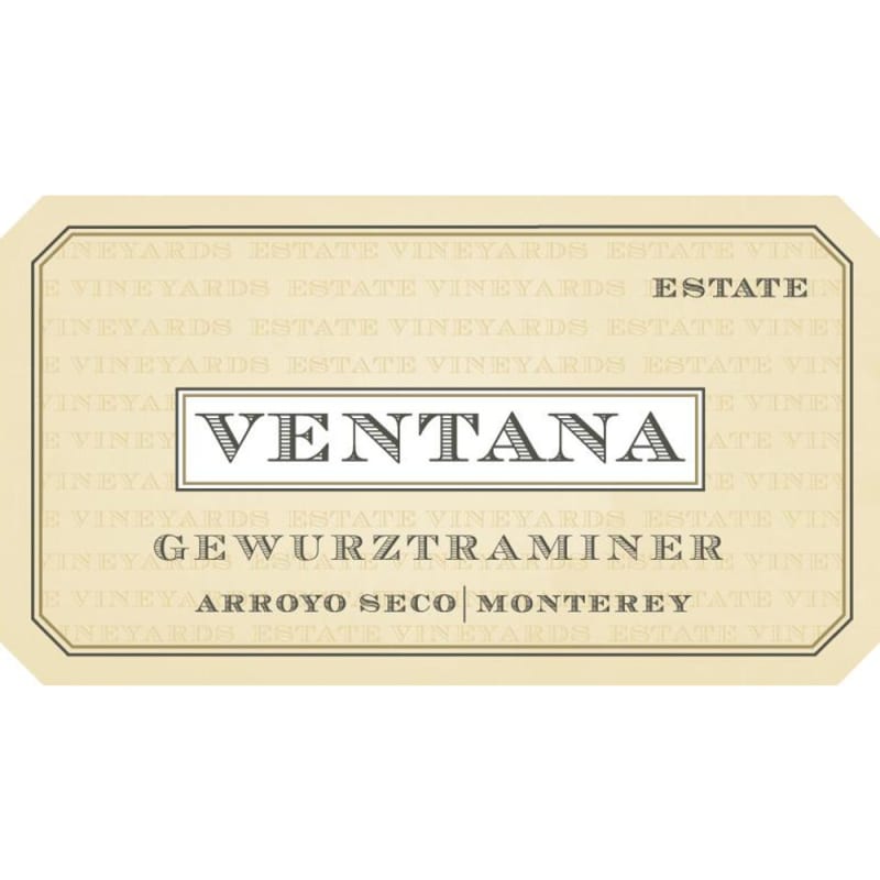 Ventana Gewurztraminer 2012 Front Label