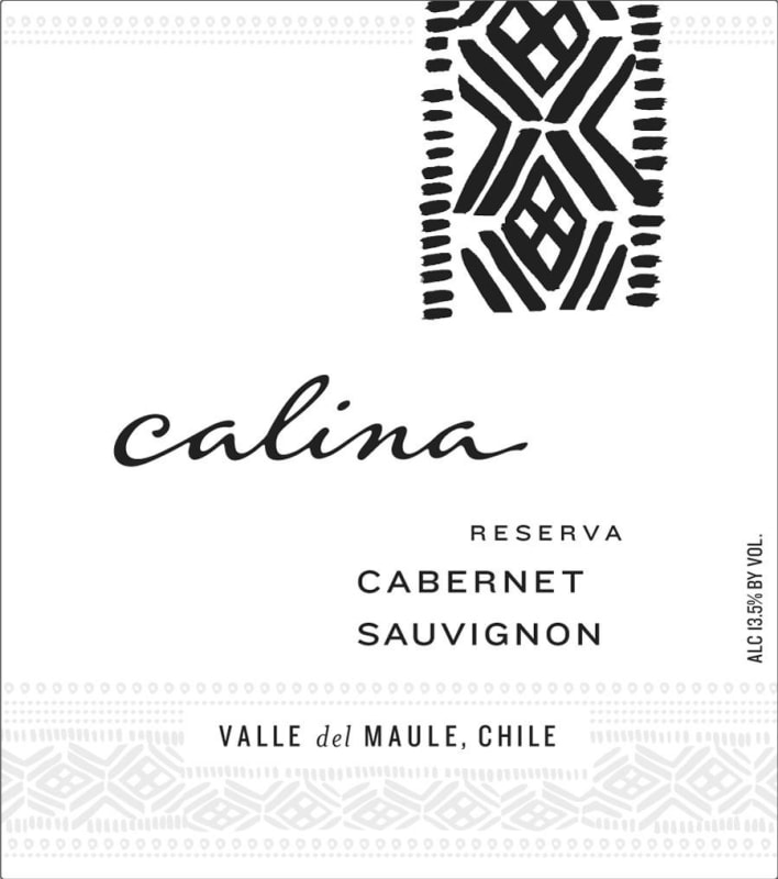 Calina Reserva Cabernet Sauvignon 2013 Front Label