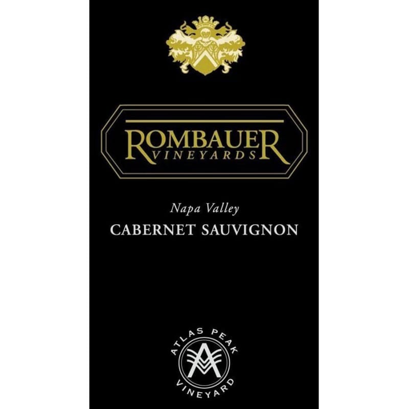 Rombauer Atlas Peak Cabernet Sauvignon 2013 Front Label