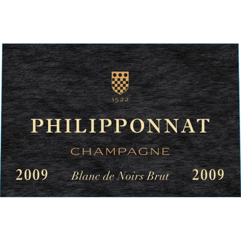 Philipponnat Blanc de Noirs 2009 Front Label