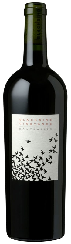 Blackbird Vineyards Contrarian Napa Valley Proprietary Red 2013 Front Bottle Shot
