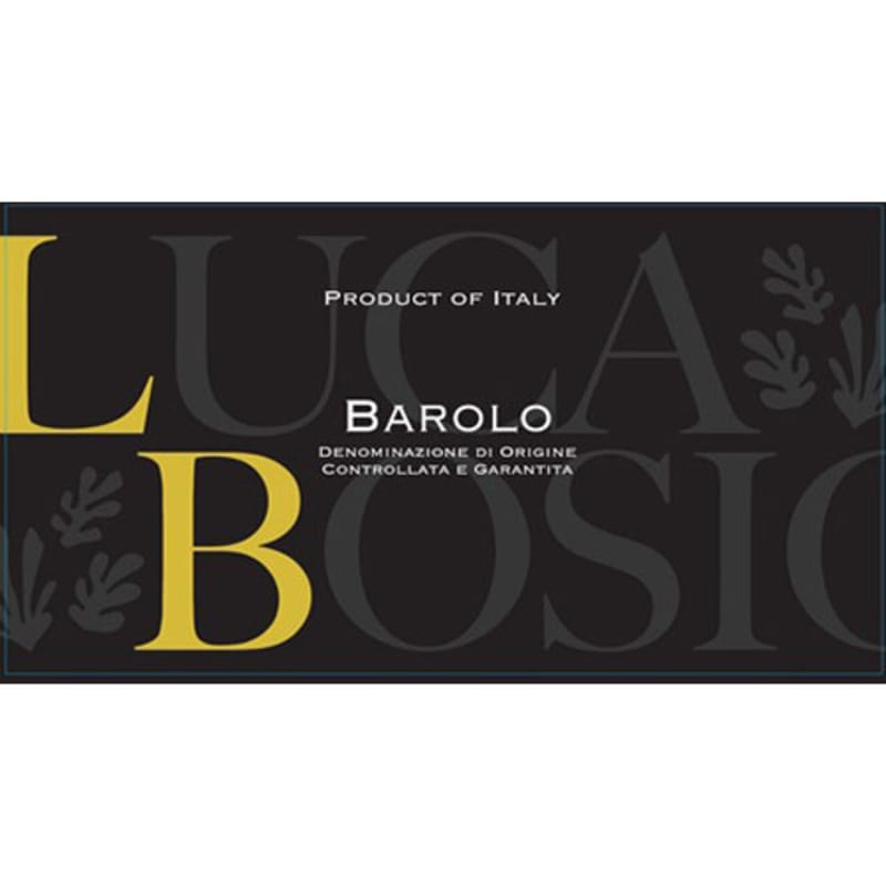 Luca Bosio Barolo 2012 Front Label