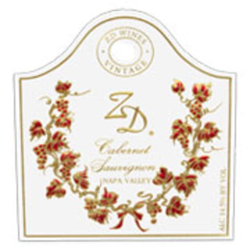 ZD Wines Cabernet Sauvignon 1995 Front Label